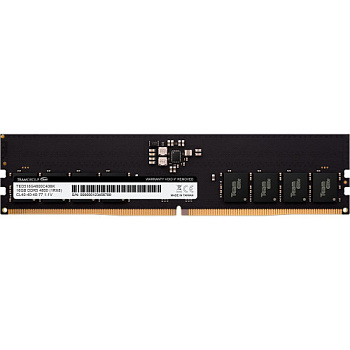 Оперативная память 16GB 4800MHz DDR5 Team Group ELITE PC5-38400 CL40 TED516G4800C4001 (TED516G4800C4001) фото анонса каталога