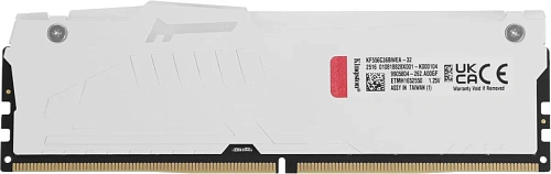 Оперативная память Kingston FURY Beast White RGB EXPO DDR5 32GB 5600MT/s (KF556C36BWEA-32) фото