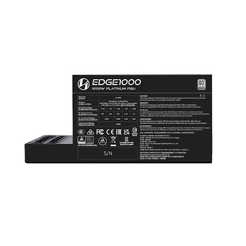Блок питания Lian Li EG1000 BLACK 1000W  (G9P.EG1000.BE00.EU) фото