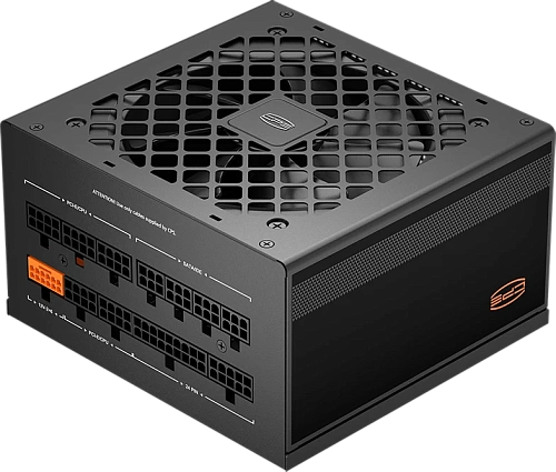 Блок питания PCCooler KN650, 650W, 80PLUS GOLD, Черный (P3-KN650-G1F) фото