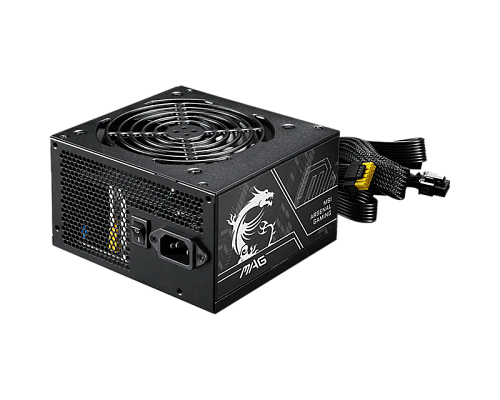 Блок питания MSI  750W, MAG A750BN PCIE5 II, ATX, 80+ BRONZE Черный (MAG A750BN PCIE5 II) фото