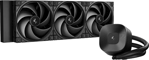 Кулер с водяным охлаждением Deepcool LE360 V2 ZERO DARK (R-LE360ZERO-BKLNMD-G-1) фото