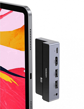 Адаптер UGREEN CM317 USB-C Multifunction Adapter for iPad Pro (70688) фото анонса каталога