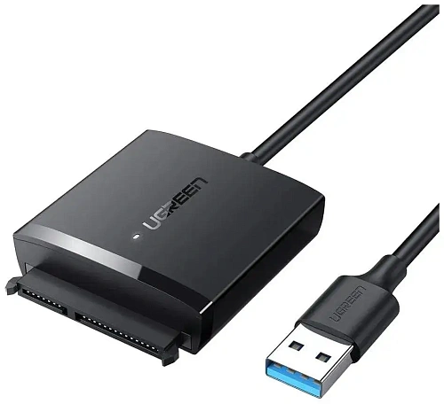 Адаптер UGREEN с USB 3.0 на 3.5 SATA, без БП, CM257 (60561) фото