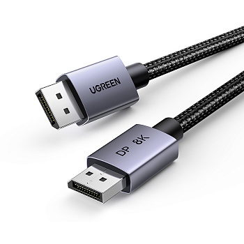 Кабель Ugreen DP120, DisplayPort 8K, 2m (25905) фото анонса каталога