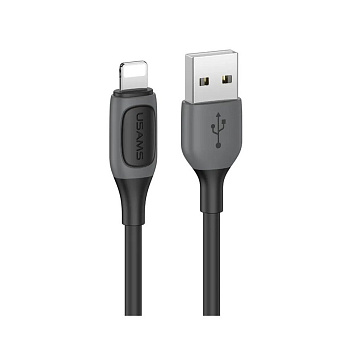 Кабель Apple Lightning Usams US-SJ595, 1m, Black (SJ595USB01) фото анонса каталога