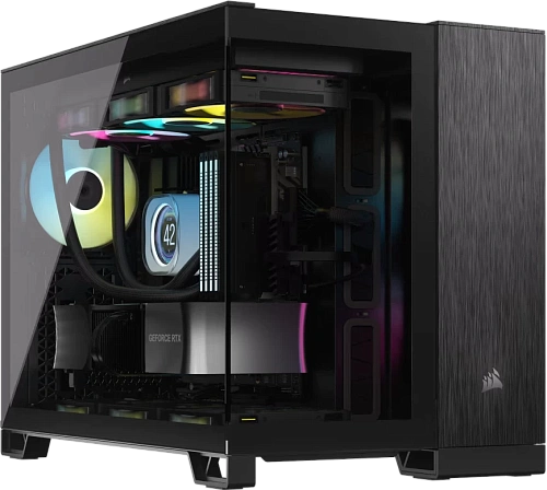 Корпус Corsair 2500X, Black - Obsidian Aluminum (CC-9011287-WW) фото