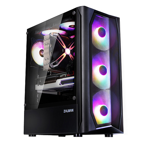  Корпус Zalman N4 Rev.1, Midi Tower, Черный (N4 BLACK) фото