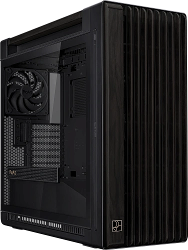 Корпус ASUS PROART PA602 WOOD TG BLACK (PROART PA602 WOOD TG PWM BLACK) фото