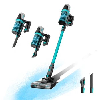 Пылесос вертикальный Cecotec Conga Rockstar 1500 Horizon Genesis XL голубой (A01_EU01_102265) фото анонса каталога