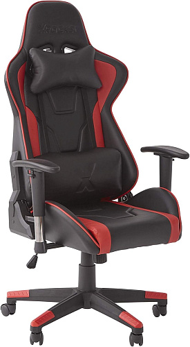 Кресло геймерское XRocker Bravo, Black-Red (BRAVO RED) фото