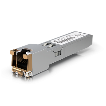 Трансивер Ubiquiti SFP+ to RJ45 Adapter (UACC-CM-RJ45-MG) фото анонса каталога