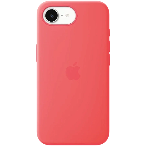 Чехол для iPhone 17e Silicone Case with MagSafe - Bright Guava,Model A3646 (MHWH4ZM/A) фото