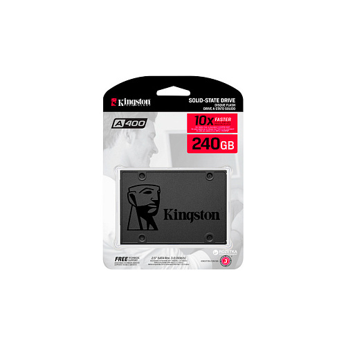 Твердотельный накопитель SSD-накопитель Kingston A400 240Gb SA400S37/240G (SA400S37/240G) фото