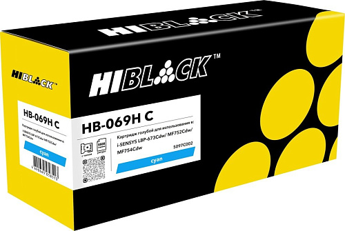 Картридж Hi-Black для Canon (HB-069H C)  фото