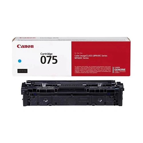 Картридж Canon CARTRIDGE 075 Cyan (6364C002AA) фото