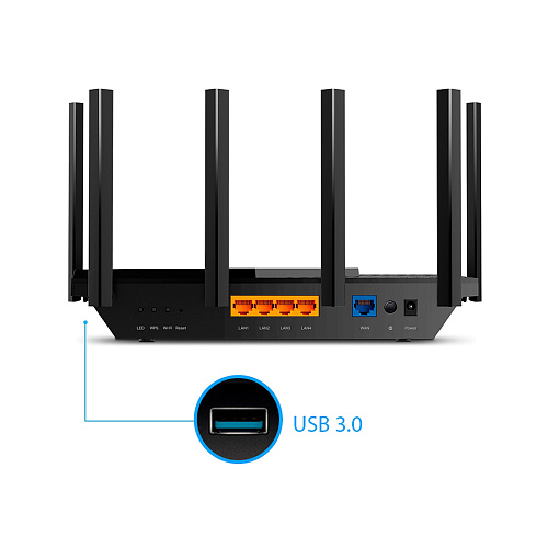 Archer AX73 AX5400 Двухдиапазонный гигабитный Wi‑Fi 6 роутер (Archer AX73) фото