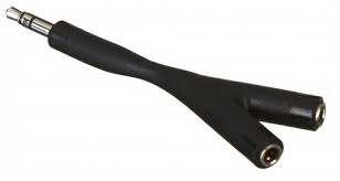 картинка Кабель Belkin Headphone Y-разветвитель, 3.5mm jack - 2M-1F от магазина itmag.kz