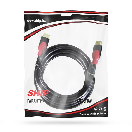 картинка Интерфейсный кабель HDMI-HDMI SHIP SH6016-3P 30В Пол. пакет от магазина itmag.kz