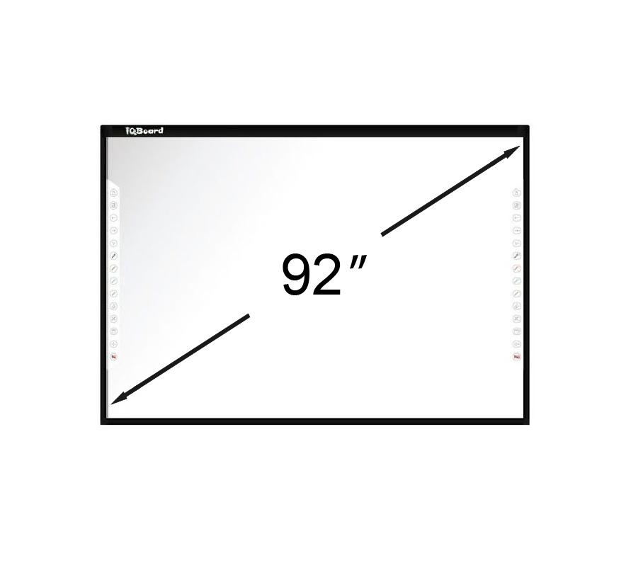 картинка Интерактивная доска оптическая DVT 92" IQboard 1-TN092  от магазина itmag.kz