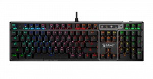 картинка Клавиатура игровая Bloody B750N <USB, оптические, 0.2 мс Anti-Ghost: все клавиши> от магазина itmag.kz