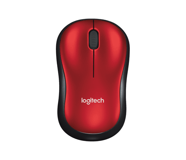 картинка Компьютерная мышь   Logitech беспроводная M185 Red от магазина itmag.kz