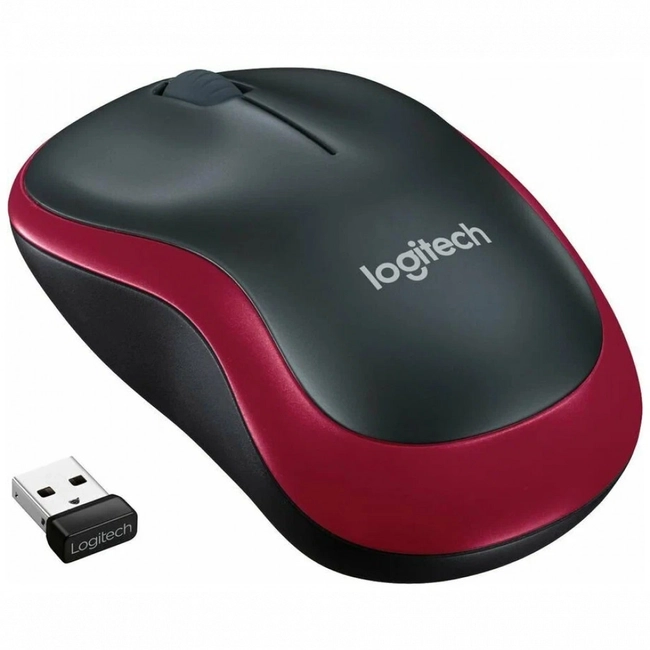 картинка Мышь компьютерная  Mouse LOGITECH M185, Red (910-002633) от магазина itmag.kz
