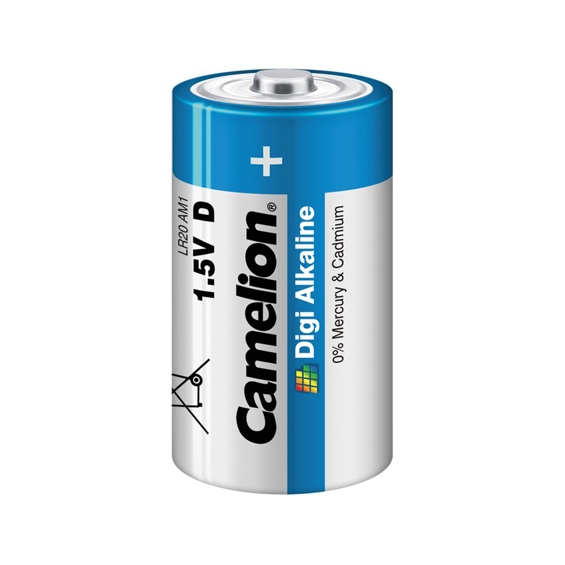 картинка Батарейка CAMELION Digi Alkaline LR20-BP2DG 2 шт. в блистере от магазина itmag.kz