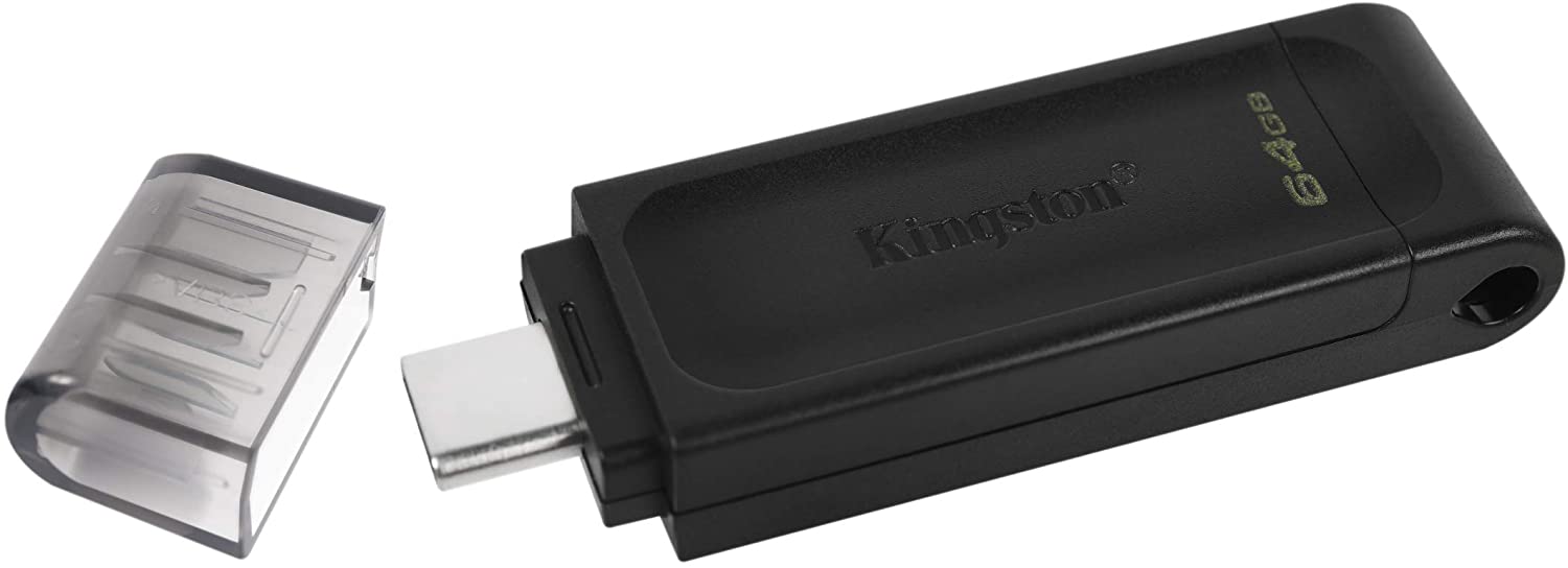 картинка USB Флеш 64GB 3.0 Kingston DT70/64GB черный от магазина itmag.kz