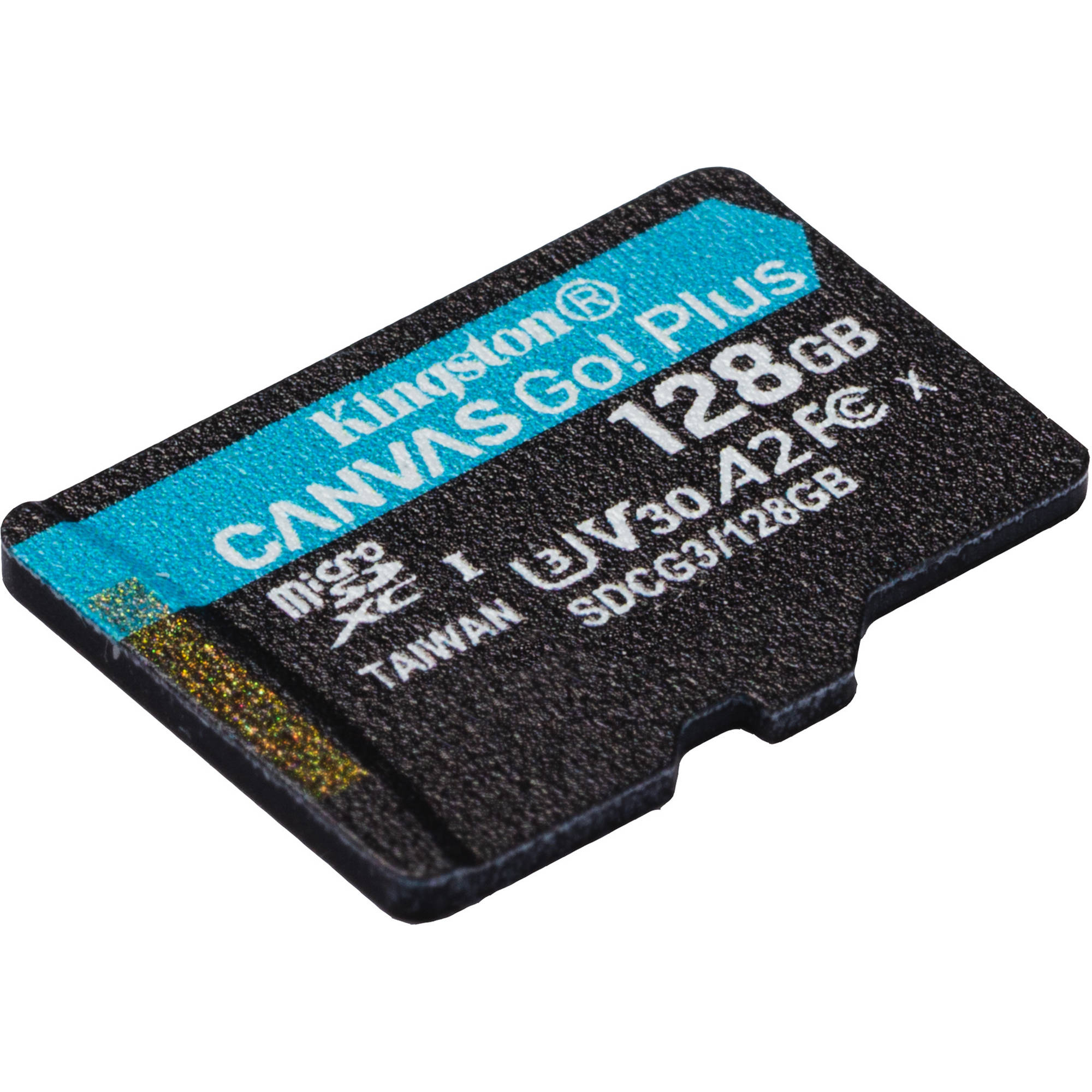 картинка Карта памяти Kingston 128GB microSDXC Canvas Go Plus 170R/90W A2 U3 V30 Card No Adapter, SDCG3/128GBSP от магазина itmag.kz