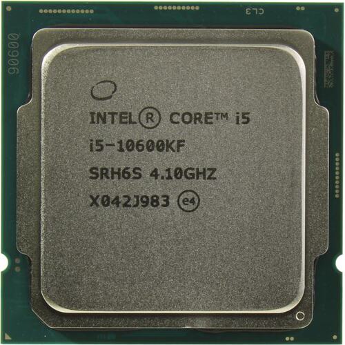 картинка Intel Core i5 10600KF, S1200/6 cores/Comet Lake/4.1GHz OEM от магазина itmag.kz