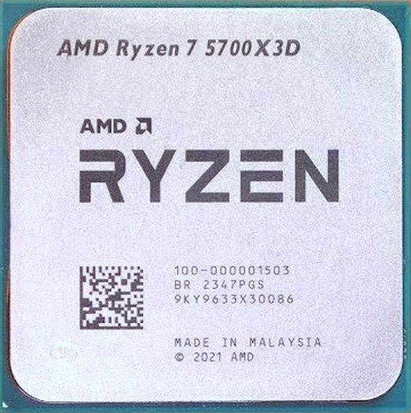 картинка Процессор AMD Ryzen 7 5700X3D, AM4, OEM (100-000001503) от магазина itmag.kz