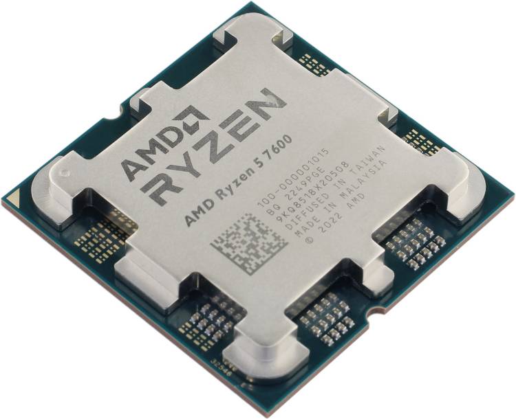 картинка Процессор AMD Ryzen 5 7600 3,8Гц (5,1ГГц Turbo) 100-000001015 OEM от магазина itmag.kz