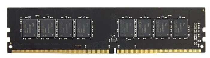 картинка Оперативная память 4Gb DDR4 2400MHz AMD Radeon R7 Performance CL15 PC4-19200 DIMM 288pin R744G2400U1S-U от магазина itmag.kz
