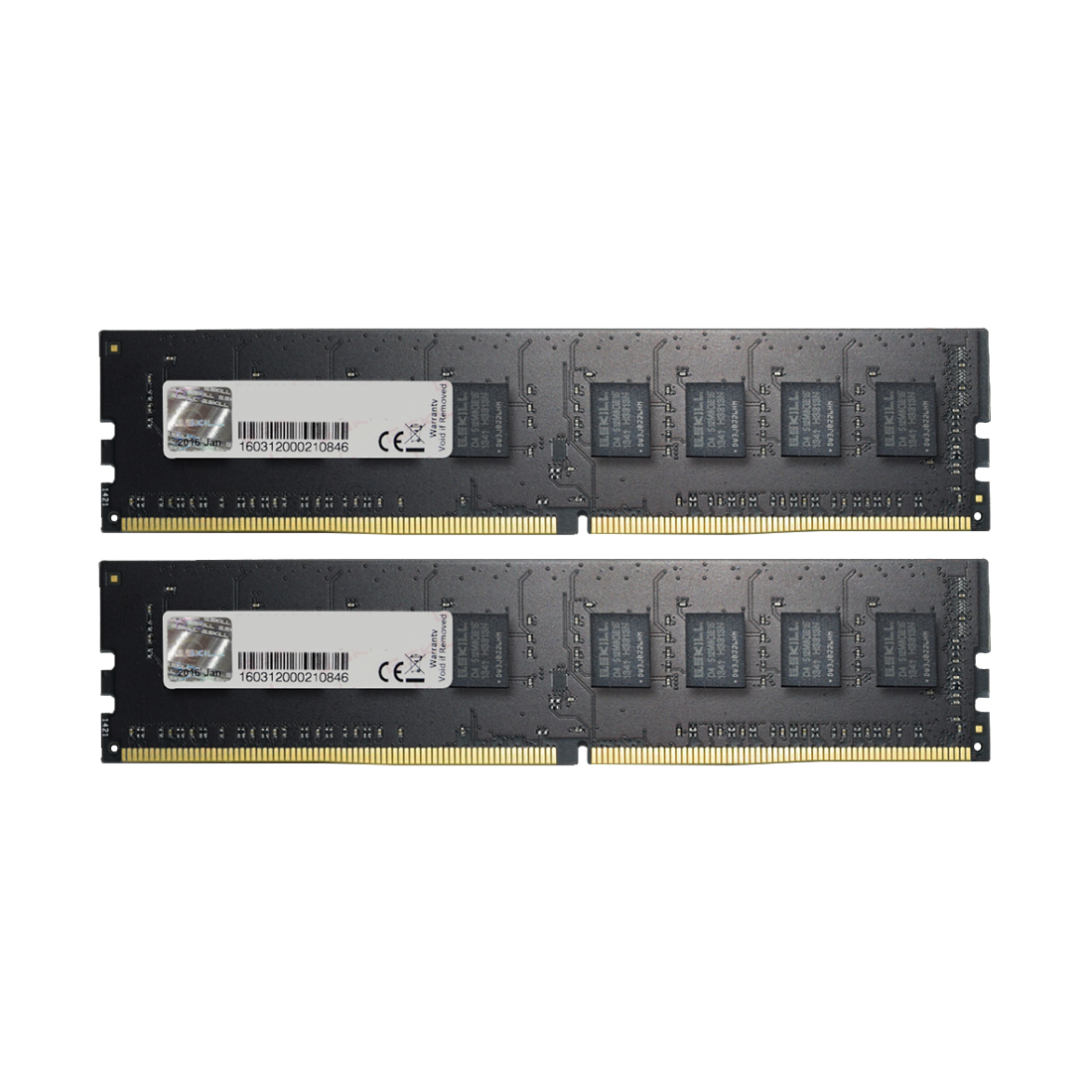 картинка Комплект модулей памяти G.SKILL F4-2400C17D-16GNT DDR4 16GB (Kit 2x8GB) 2400MHz от магазина itmag.kz