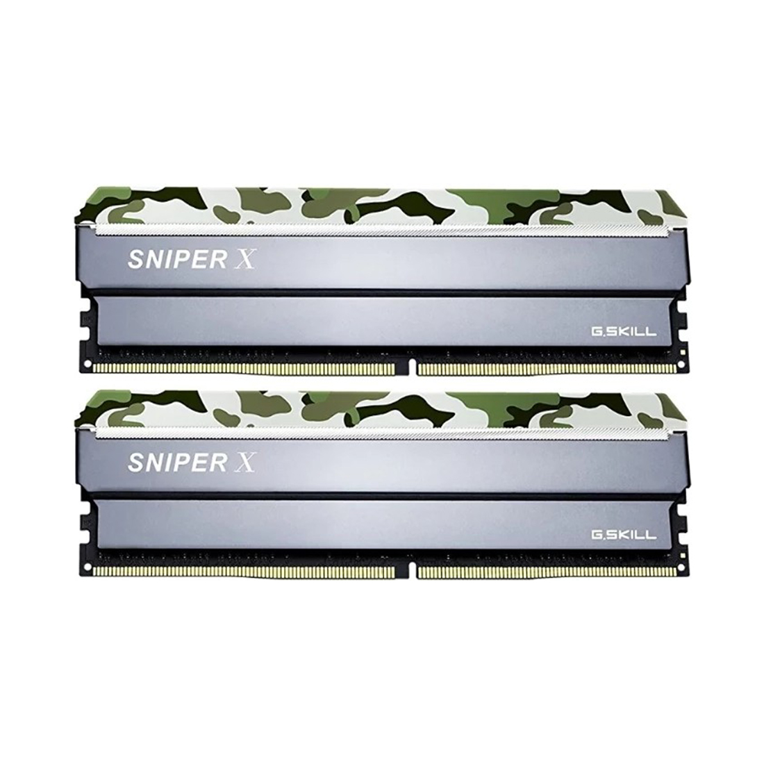 картинка Комплект модулей памяти G.SKILL SniperX F4-3200C16D-16GSXFB DDR4 16GB (Kit 2x8GB) 3200MHz от магазина itmag.kz