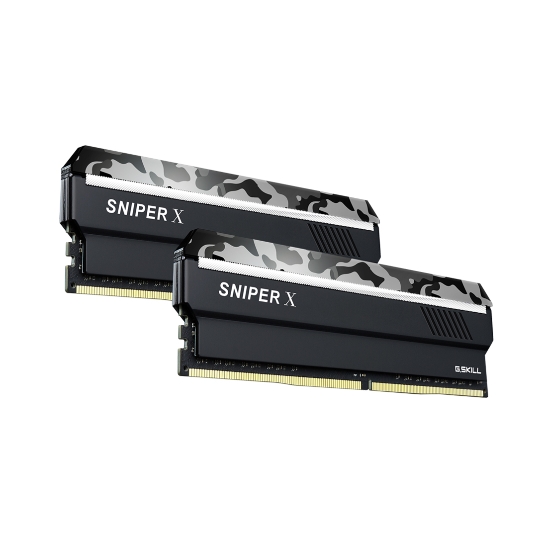 картинка Комплект модулей памяти G.SKILL SniperX F4-3200C16D-32GSXWB DDR4 32GB (Kit 2x16GB) 3200MHz от магазина itmag.kz