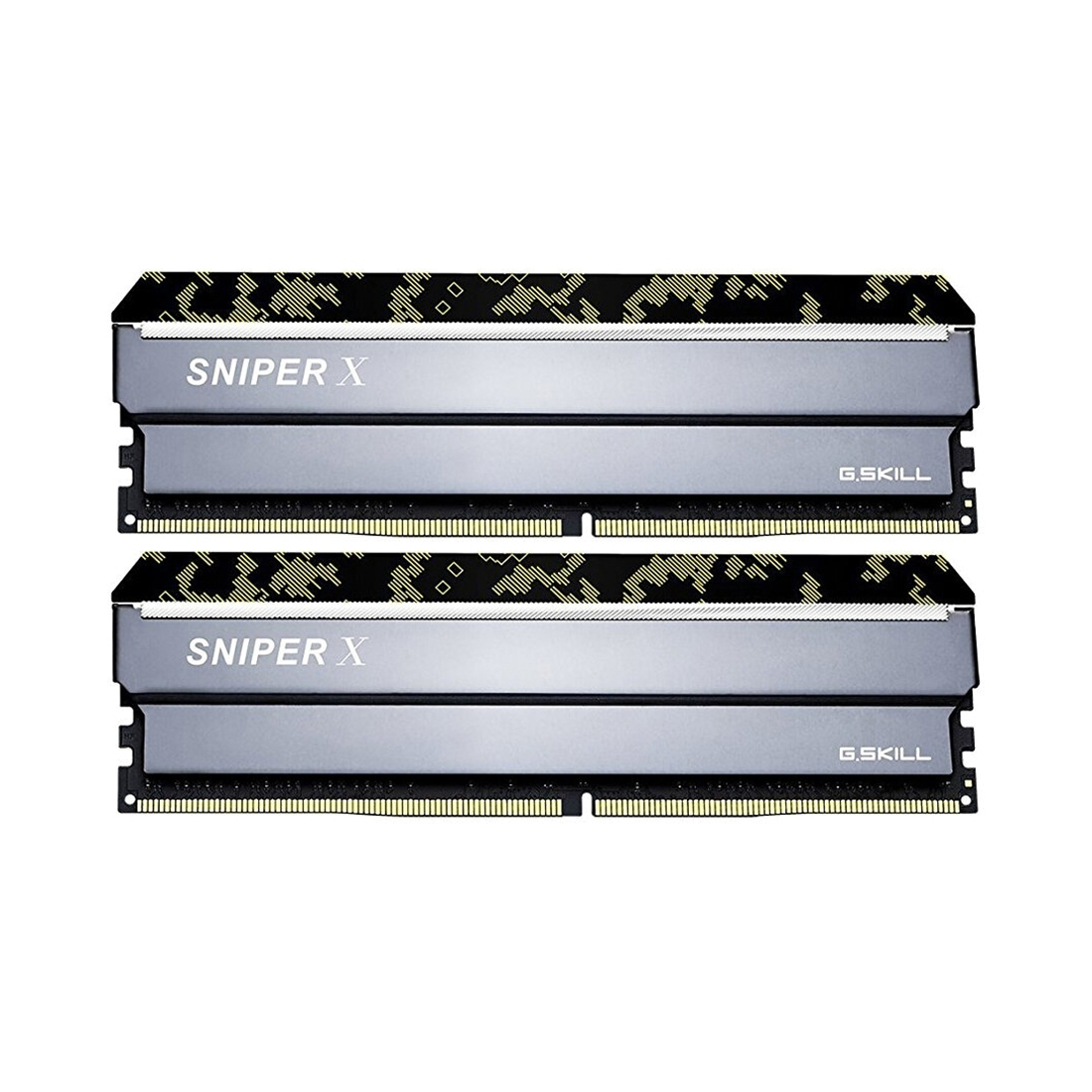 картинка Комплект модулей памяти G.SKILL SniperX F4-3200C16D-16GSXKB DDR4 16GB (Kit 2x8GB) 3200MHz от магазина itmag.kz