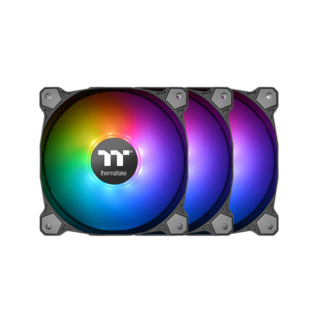 картинка Кулер для компьютерного корпуса Thermaltake Pure Plus 12 RGB TT Premium Edition (3-Fan Pack) от магазина itmag.kz