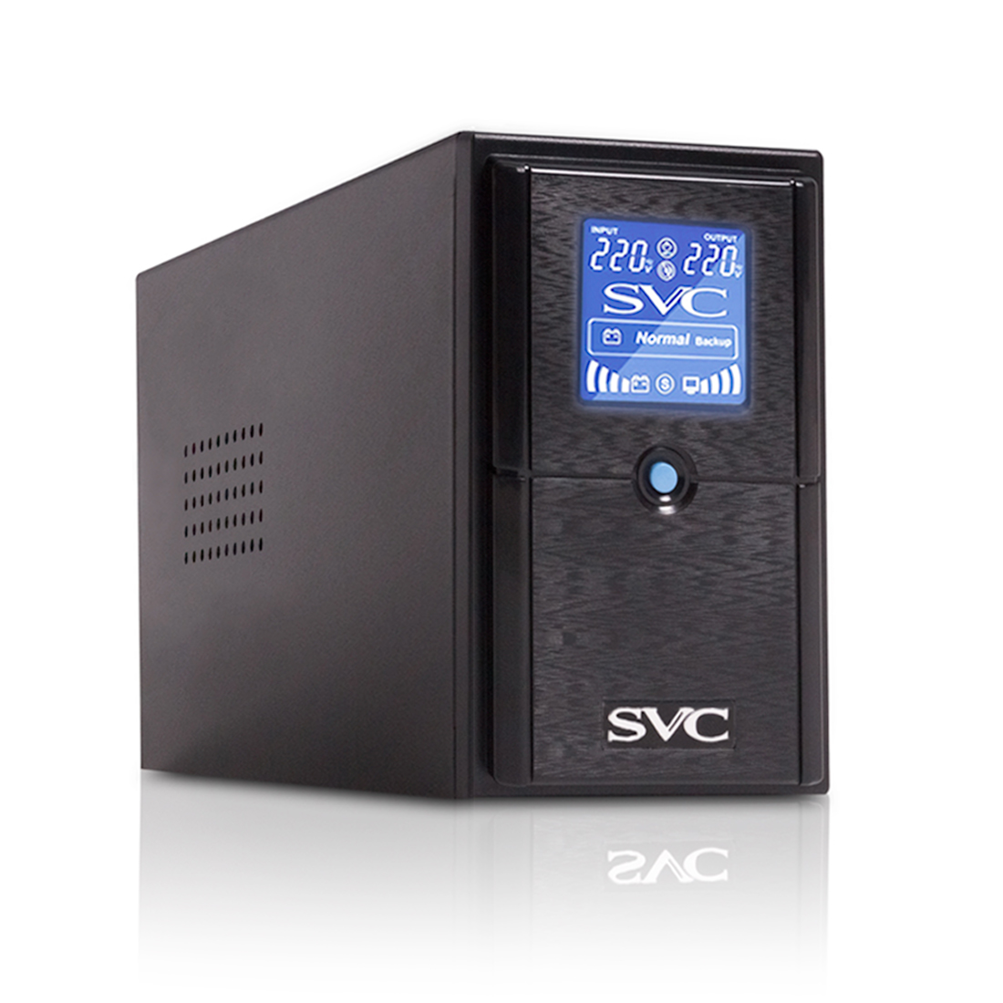 картинка Источник бесперебойного питания UPS SVC V800-L-LCD, 800VA, 480W от магазина itmag.kz