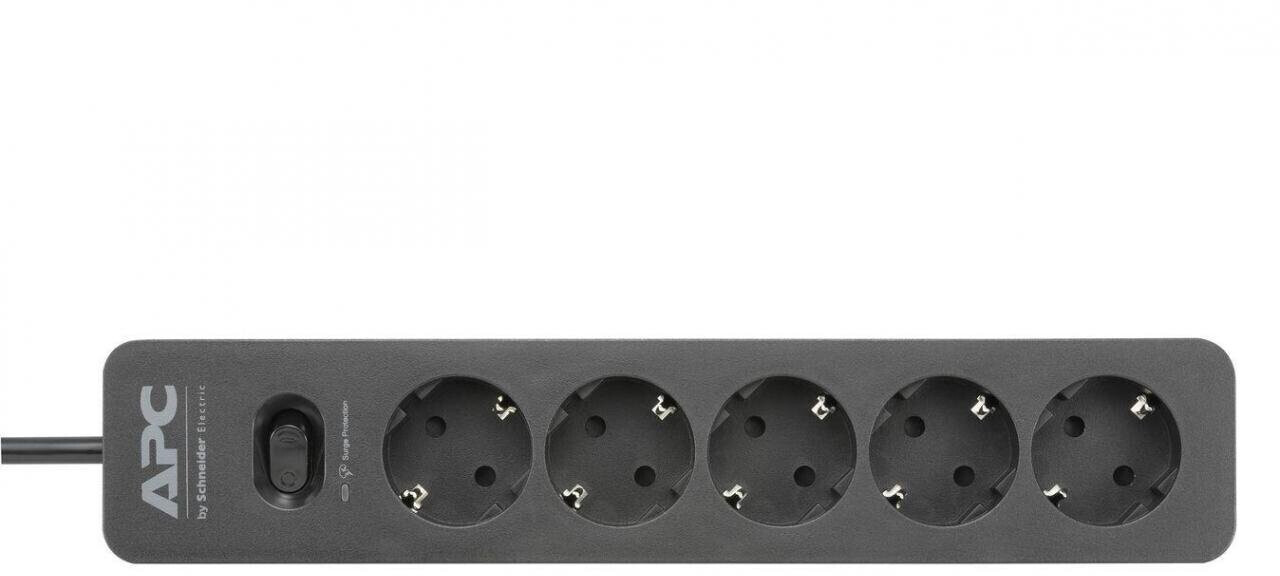 картинка Сетевой фильтр APC Essential SurgeArrest 5 Outlet Black (PME5B-GR) от магазина itmag.kz