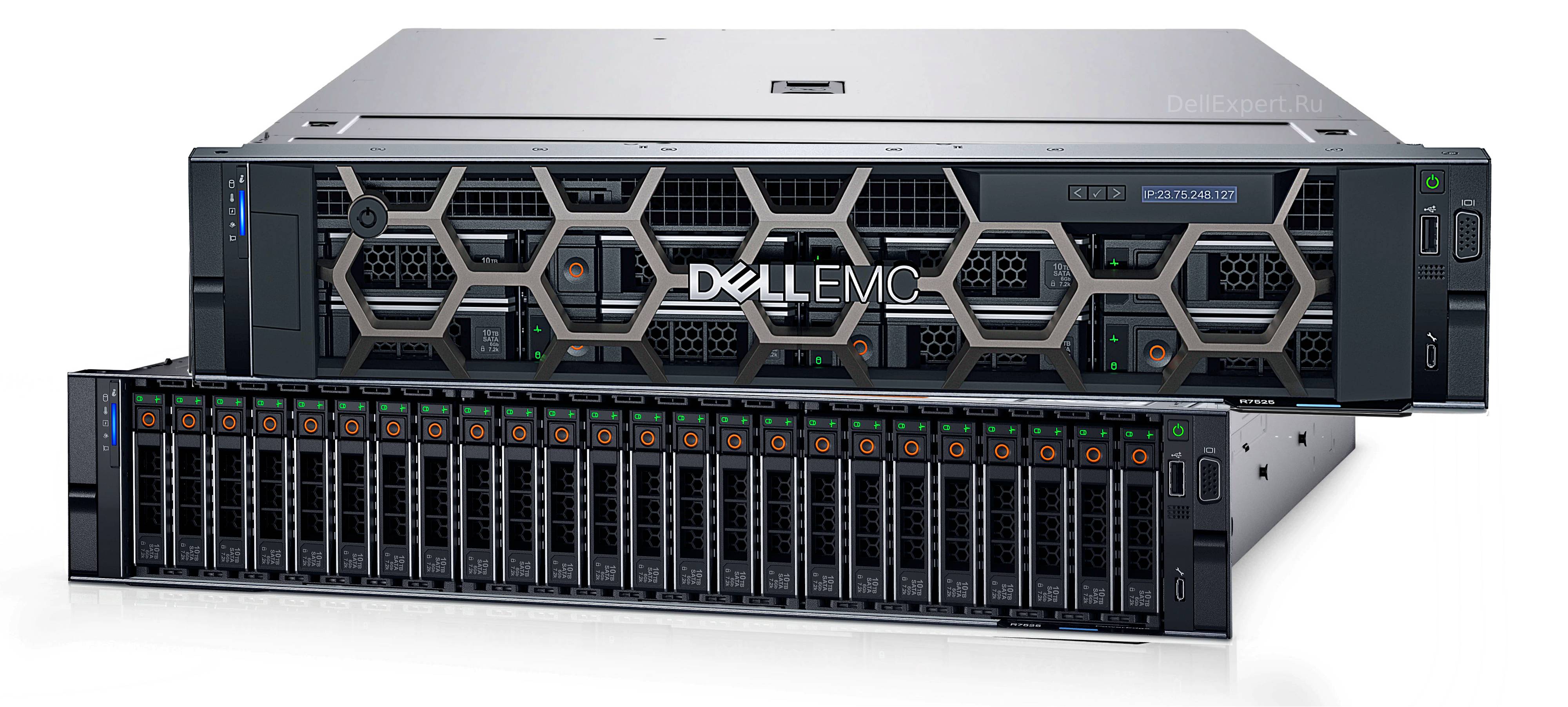 картинка Сервер Dell PowerEdge R7525 в комплекте (210-AUVQ_custom) от магазина itmag.kz